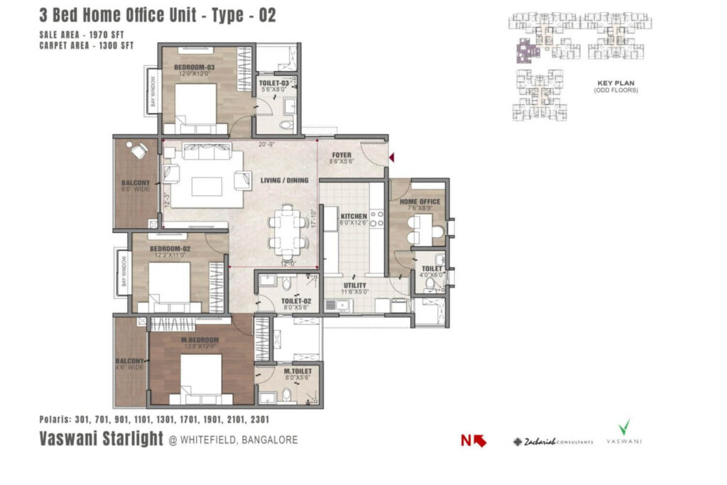 Vaswani Starlight Floor Plan1