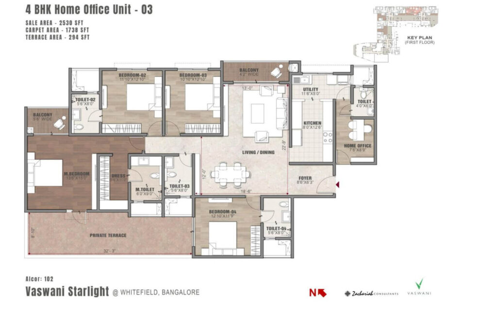 Vaswani Starlight Floor Plan27